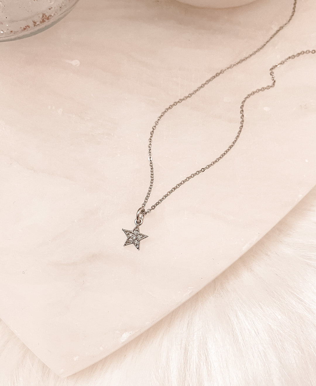 Silver Star Necklace