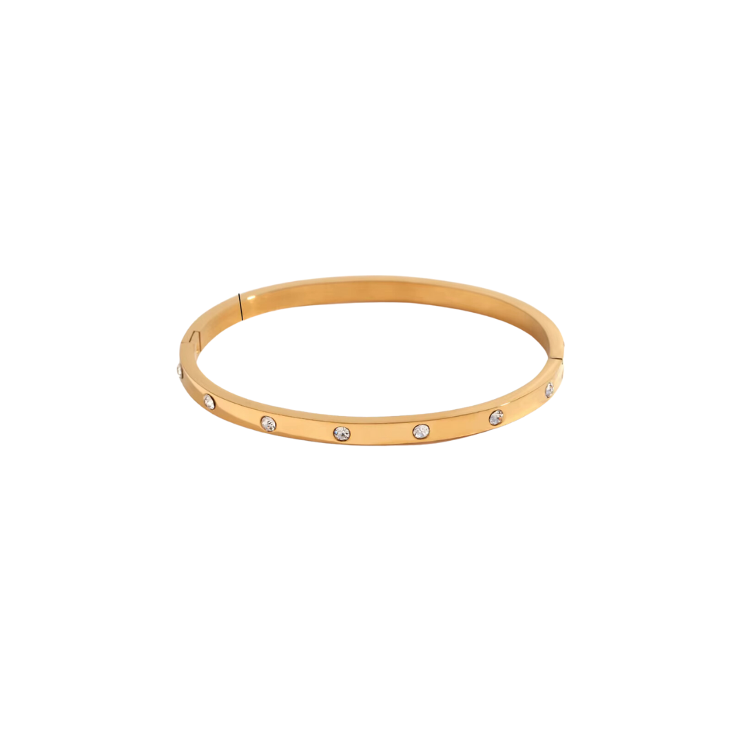 Gold Bling Bangle