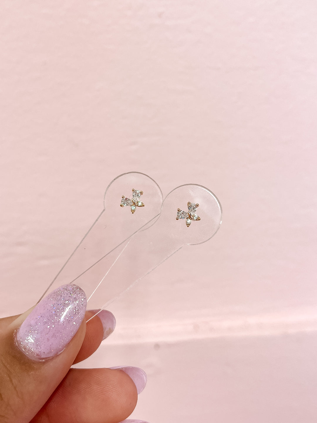 Tiny Butterfly Earrings